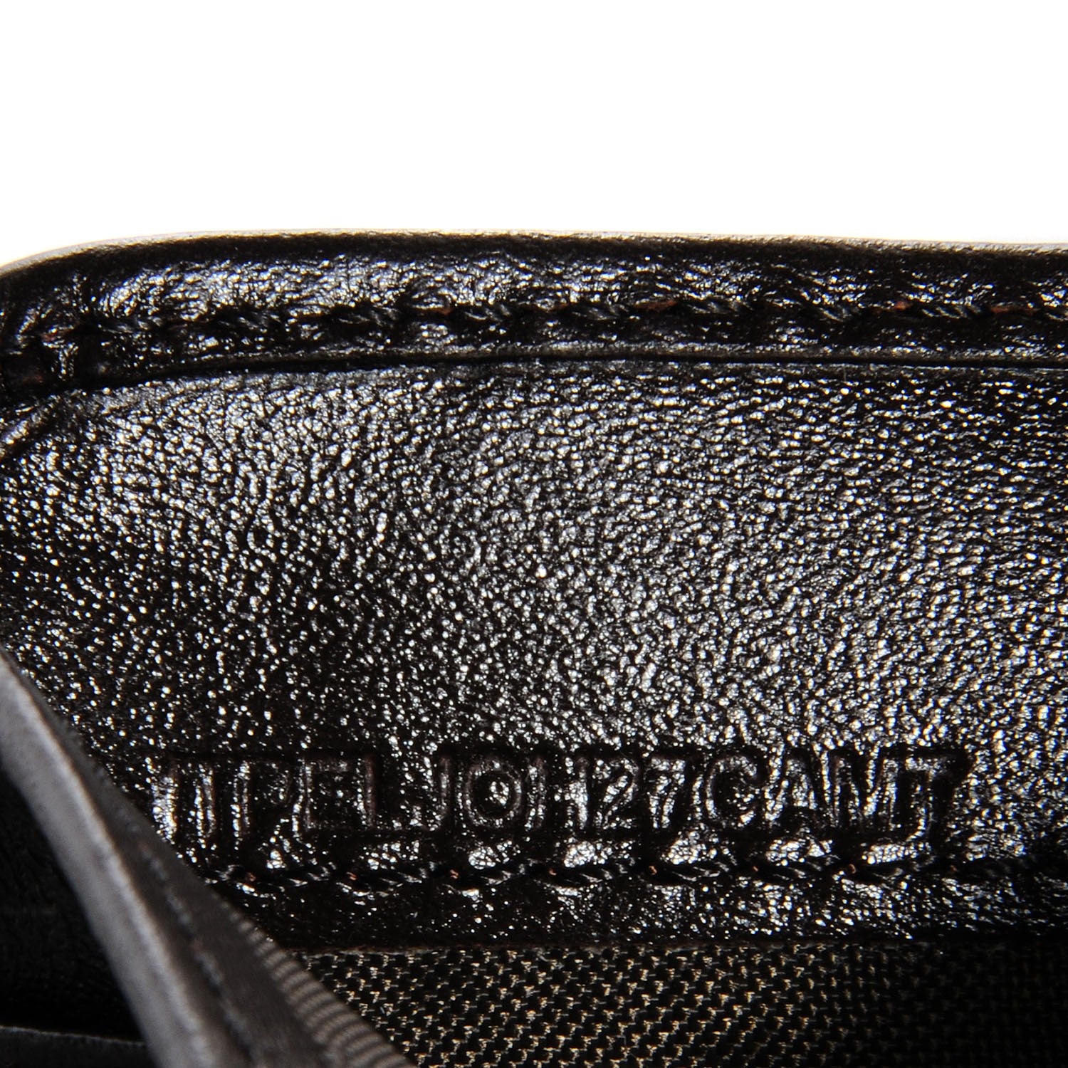 Burberry Haymarket Check Ziggy Zip Around Wallet 8 of 8