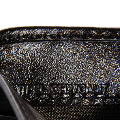 Burberry Haymarket Check Ziggy Zip Around Wallet 8 of 8