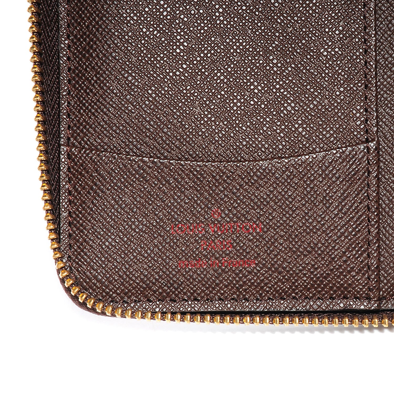 Louis Vuitton Damier Ebene Zippy Compact Wallet 7 of 8