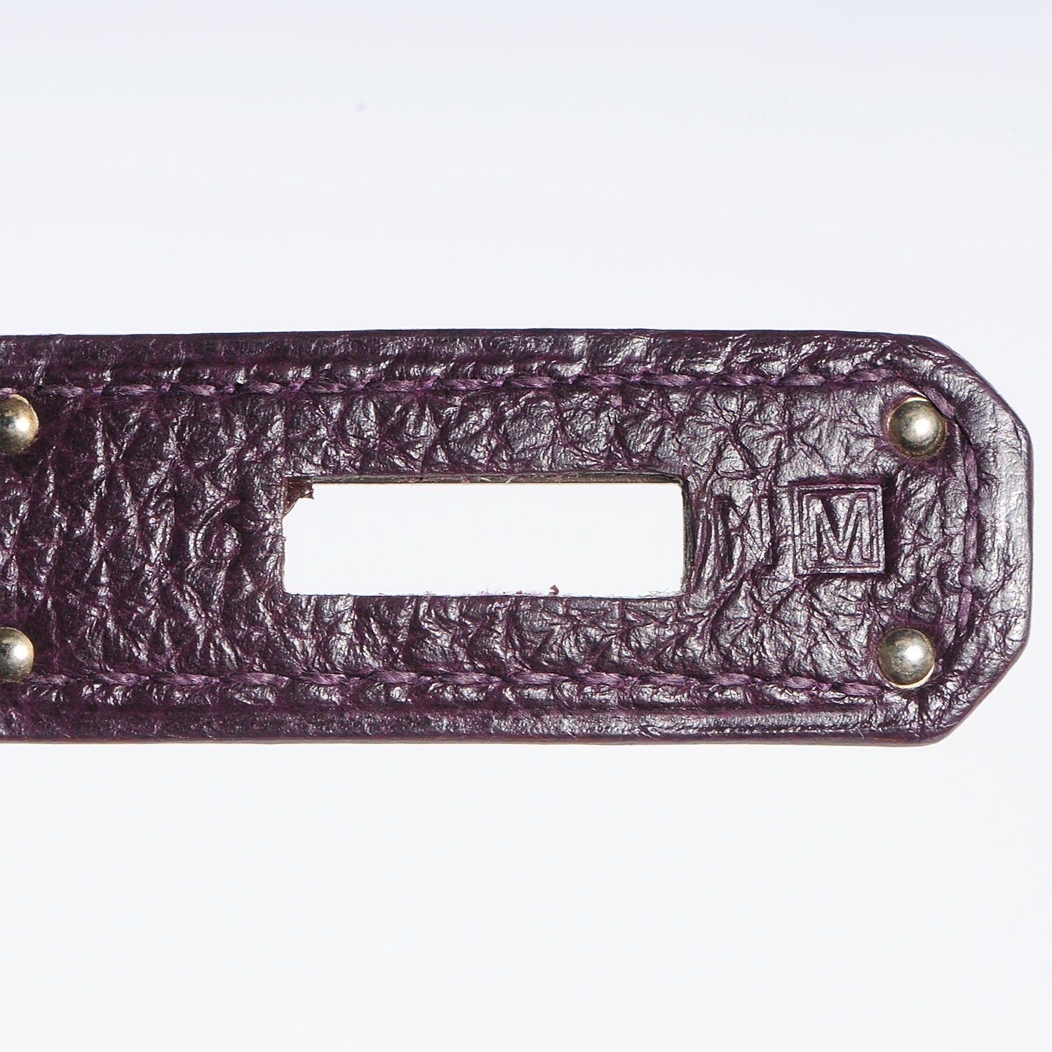 Hermes Togo Kelly Retourne 35 Raisin 20 of 27