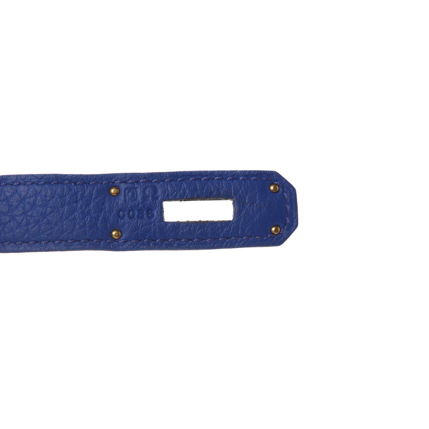 Hermes Togo Birkin 35 Bleu Electrique 9 of 10