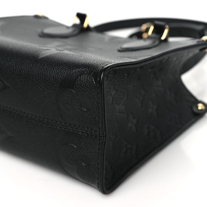 Louis Vuitton Empreinte Monogram Giant Onthego PM Black 10 of 11