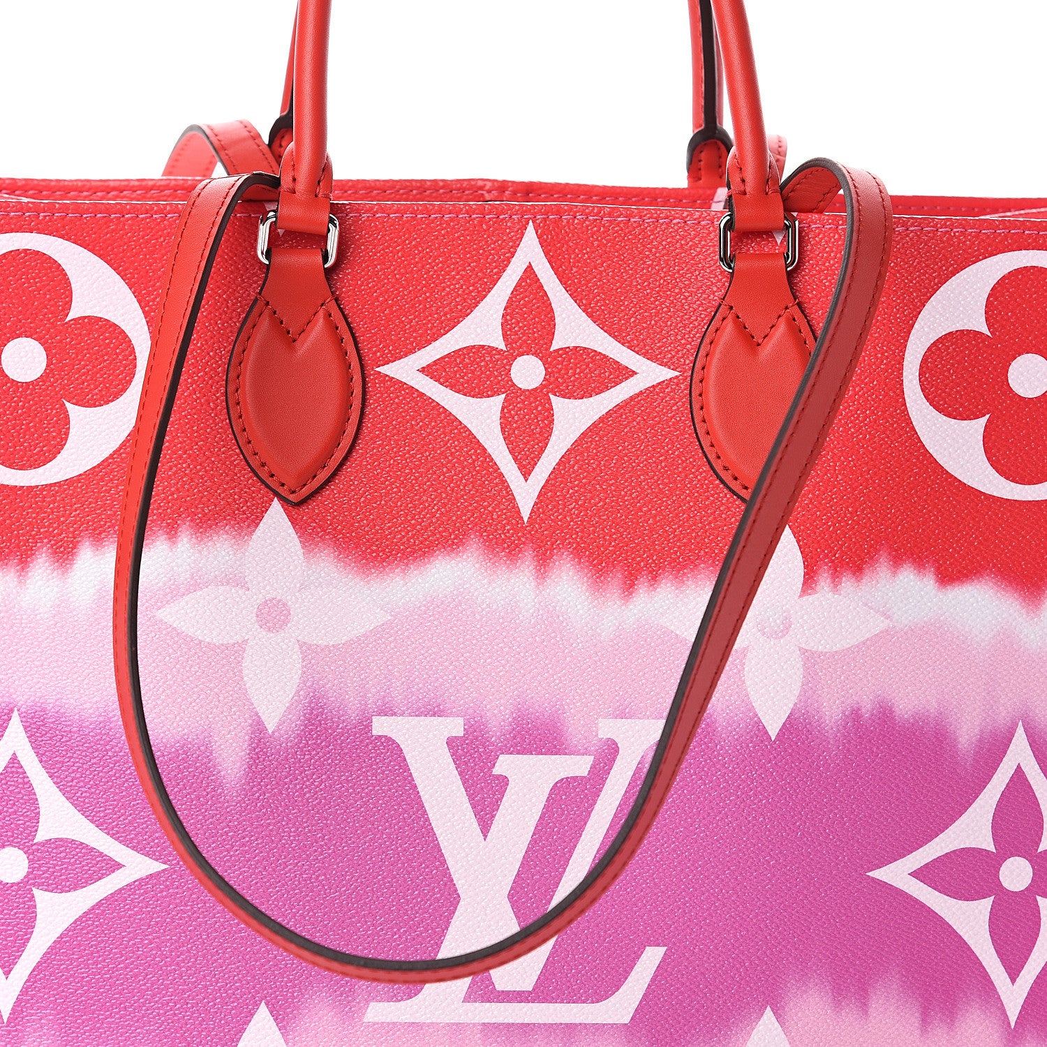 Louis Vuitton Monogram Escale Onthego GM Rouge 6 of 8