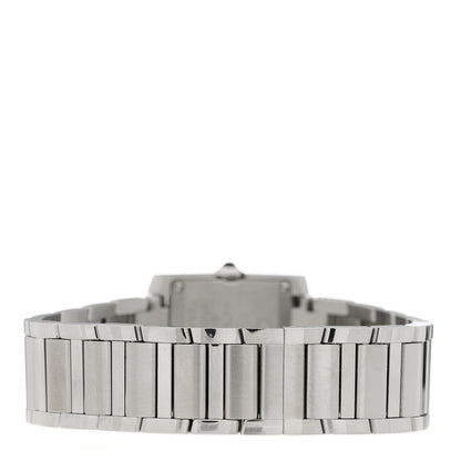 Cartier Stainless Steel 21mm Tank Francaise Quartz Watch Silver 3 of 5