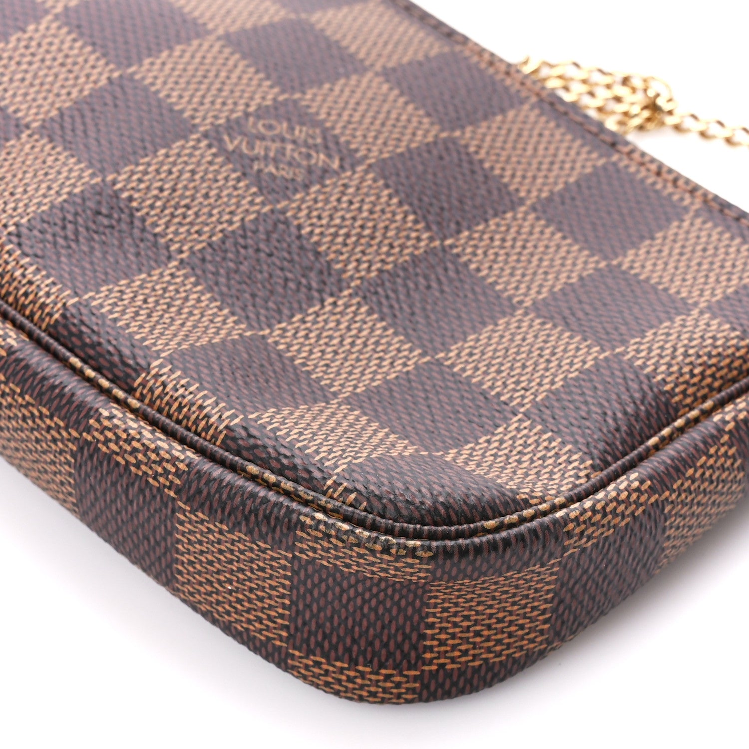 Louis Vuitton Damier Ebene Mini Pochette Accessories 10 of 10