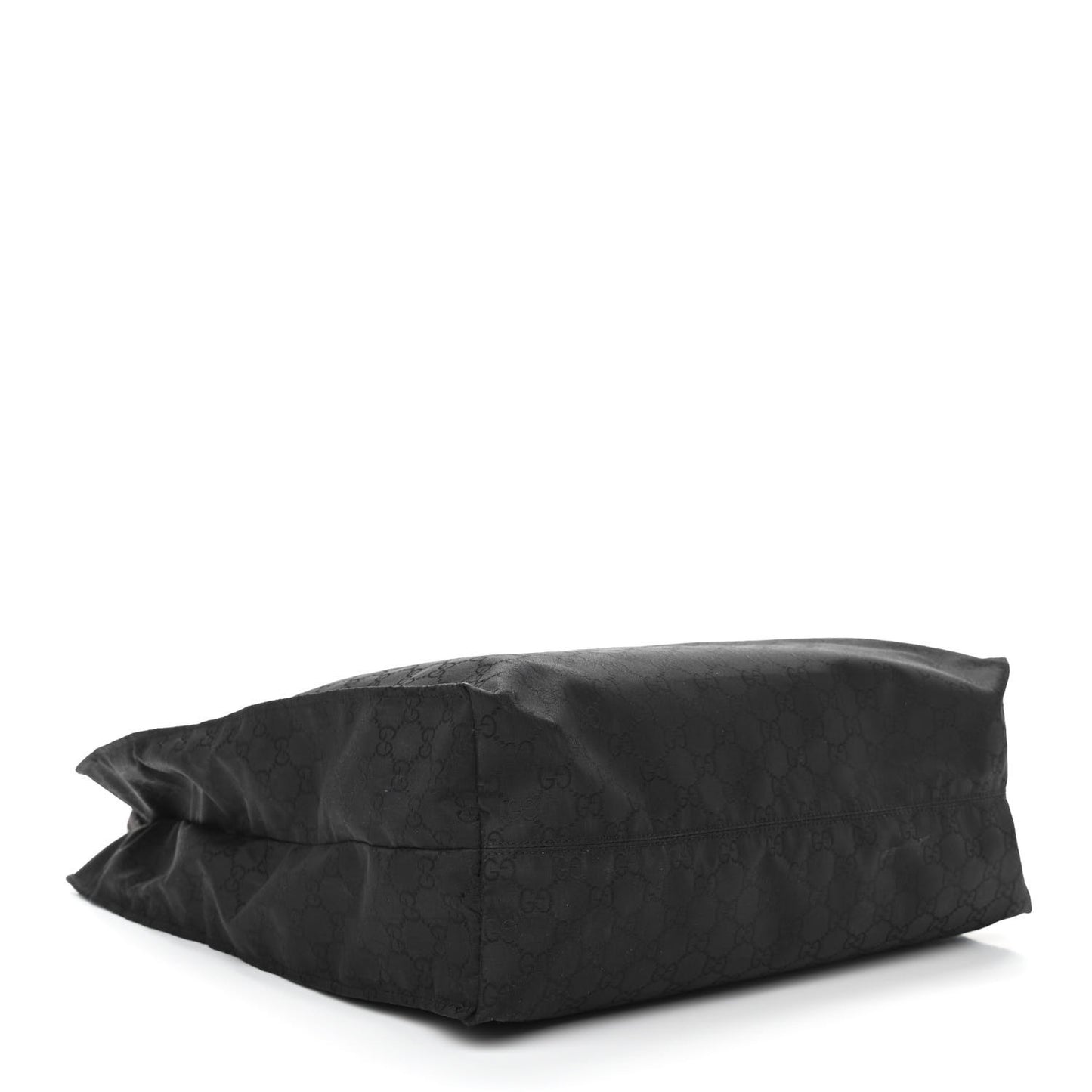 Nylon Monogram Vertical Tote Black