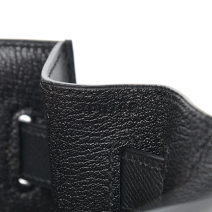 Hermes Epsom Kelly Sellier 40 Black 7 of 11
