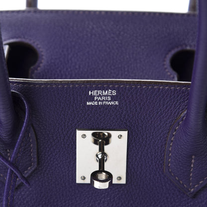 Hermes Togo Birkin 30 Iris 10 of 12