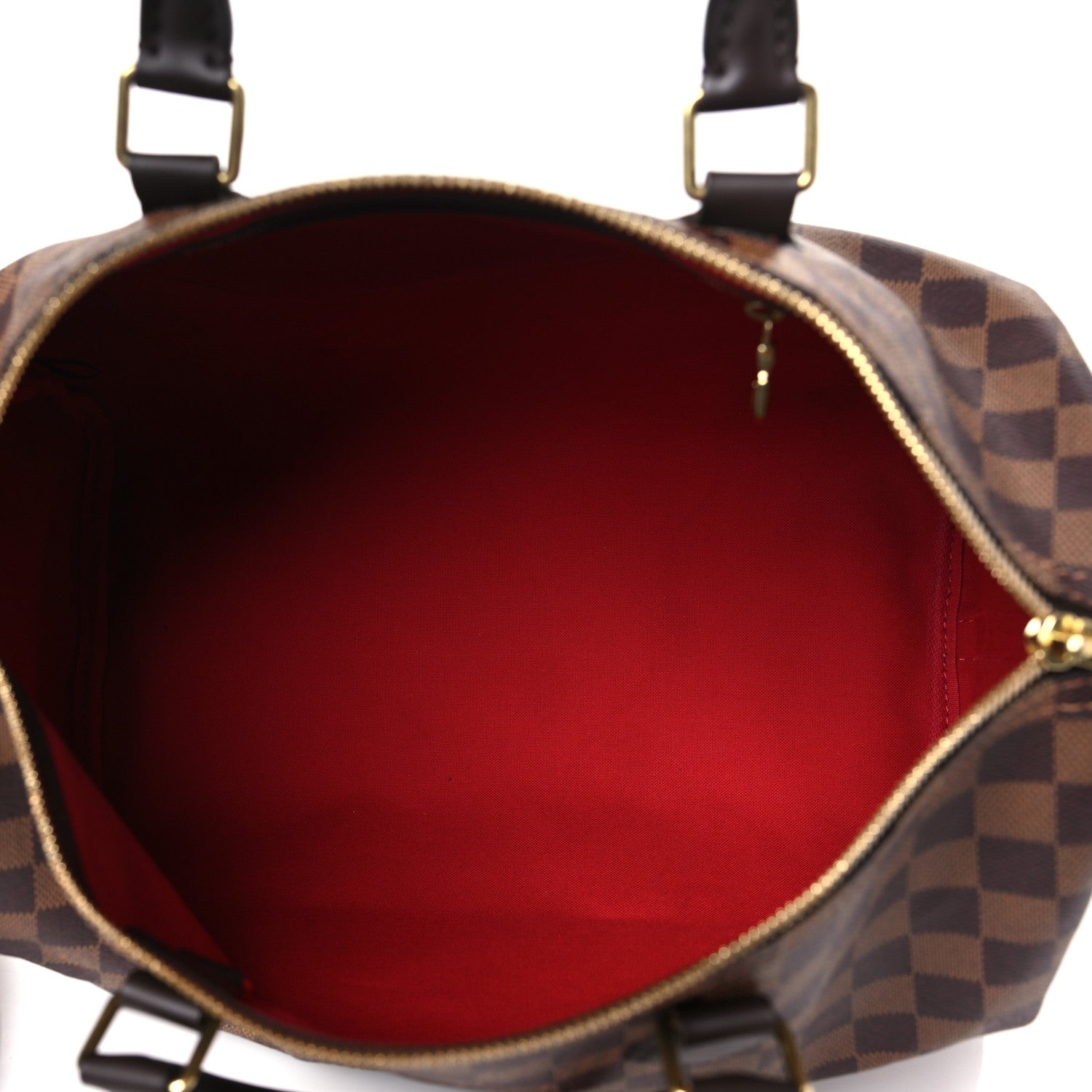 Louis Vuitton Damier Ebene Speedy Bandouliere 30 5 of 9