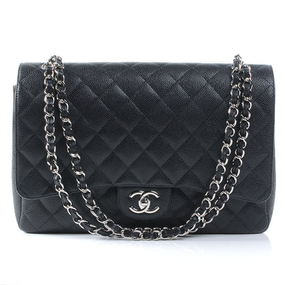 Chanel Caviar Maxi Double Flap Black 1 of 7