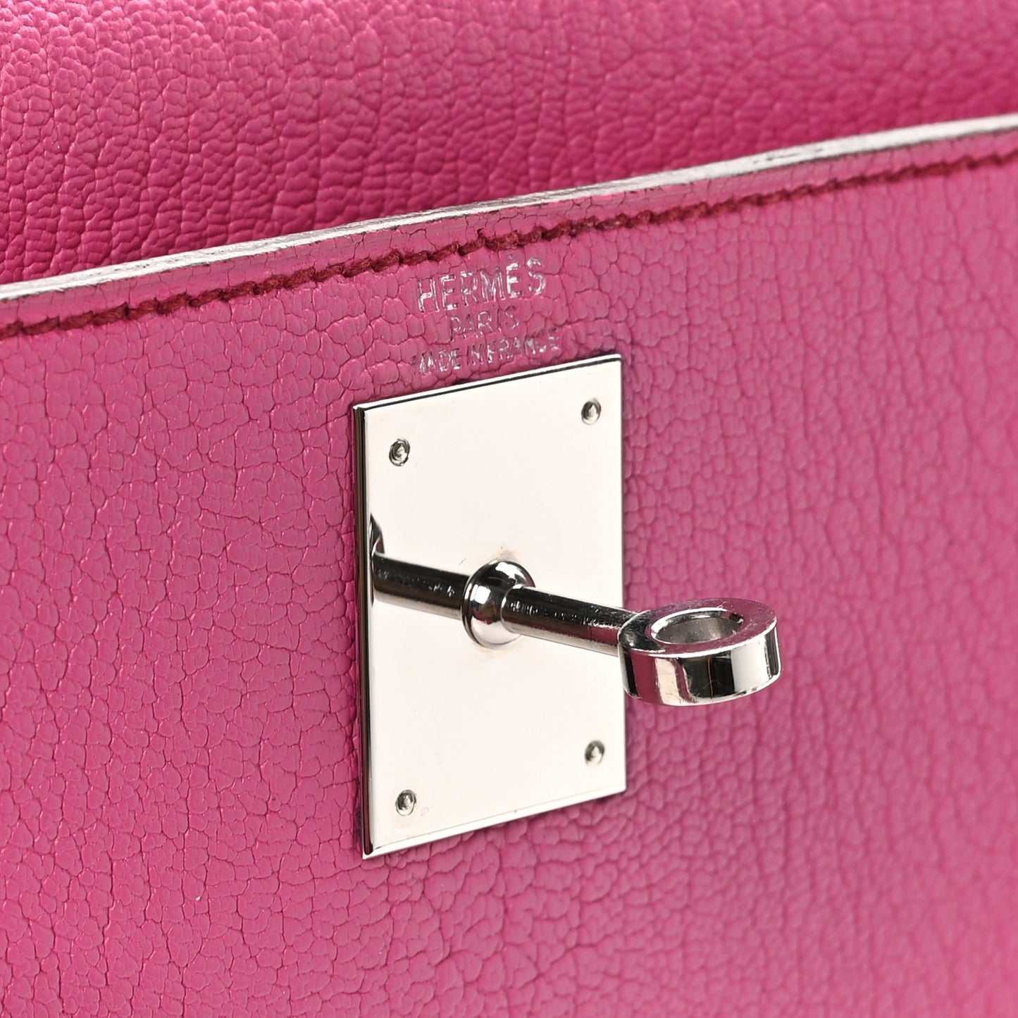 Chevre de Coromandel Kelly Sellier 28 Fuchsia