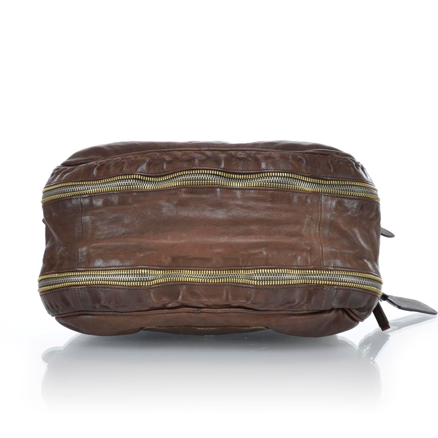Prada Washed Bauletto Bag Cocco 5 of 11