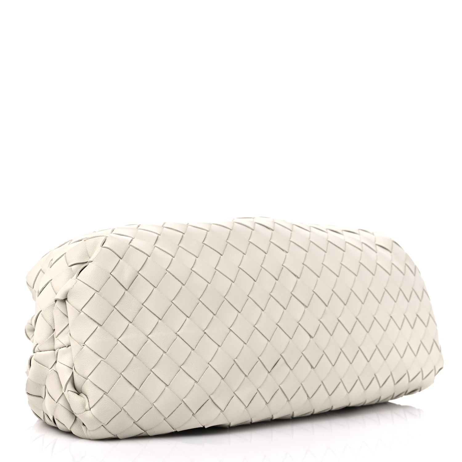 Bottega Veneta Nappa Maxi Intrecciato The Pouch Oversized Clutch Plaster 4 of 9