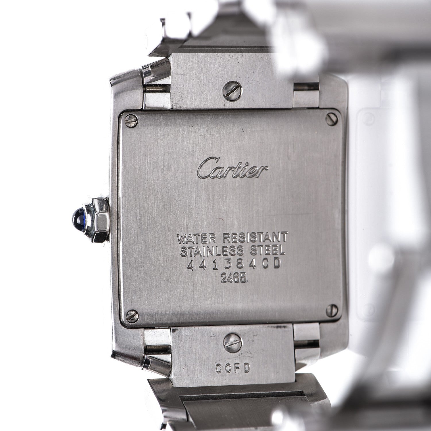 Cartier Stainless Steel 25mm Tank Francaise Quartz Watch 9 of 9