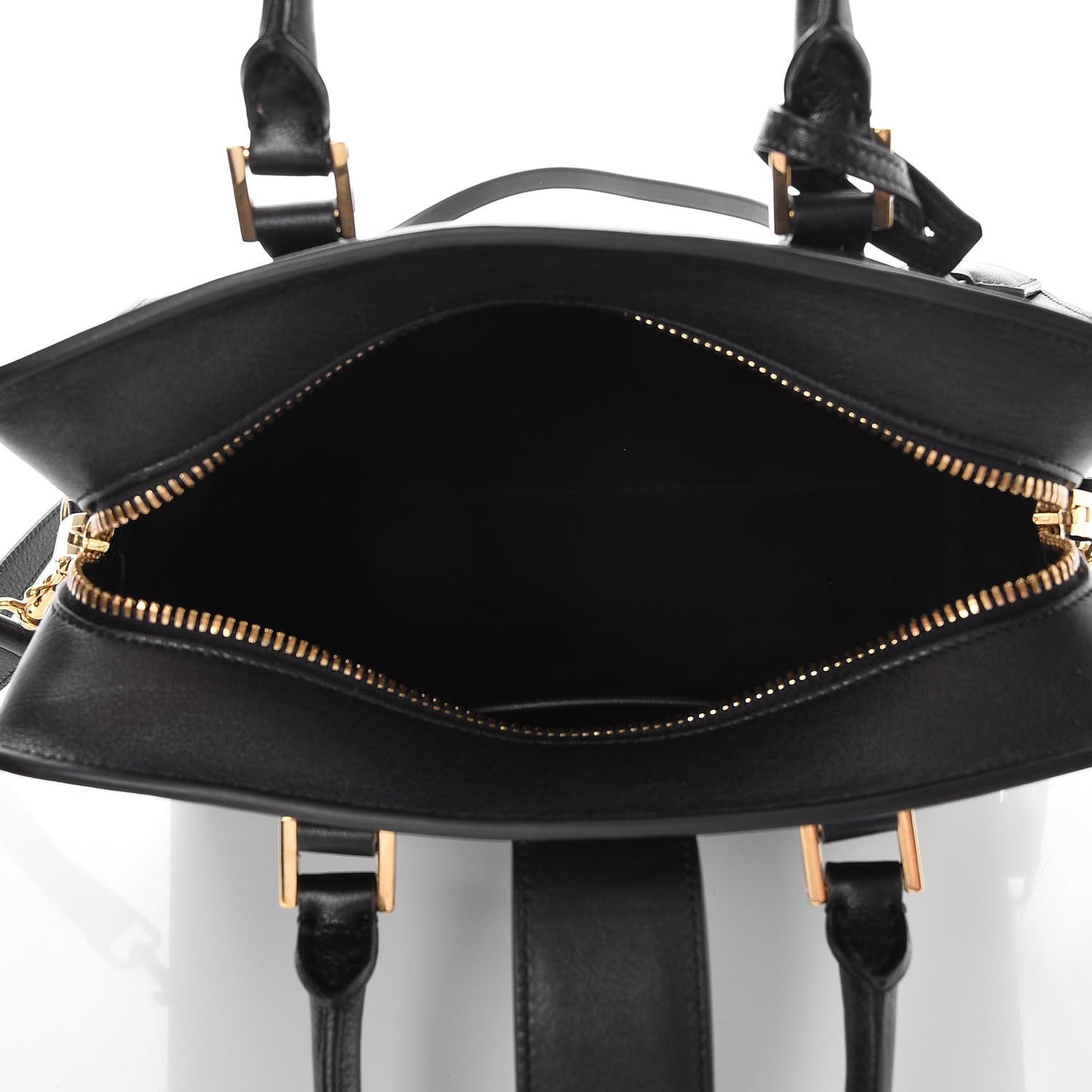 Calfskin Monogram Baby Cabas Black