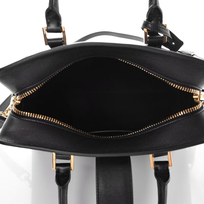 Saint Laurent Calfskin Monogram Baby Cabas Black 6 of 8