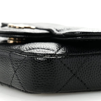 Chanel Caviar Quilted Mini Chain Belt Bag Black 11 of 11