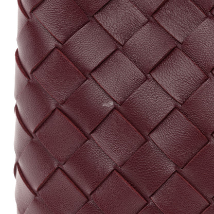 Bottega Veneta Nappa Intrecciato Small Andiamo Shoulder Bag Barolo 10 of 11