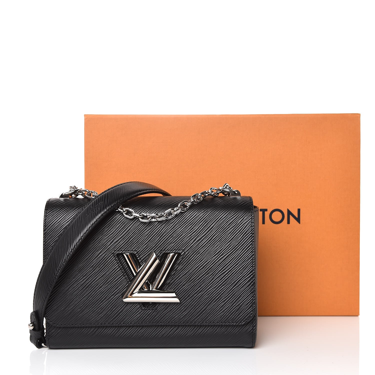 Louis Vuitton Epi Twist Shoulder Bag MM Black 9 of 9