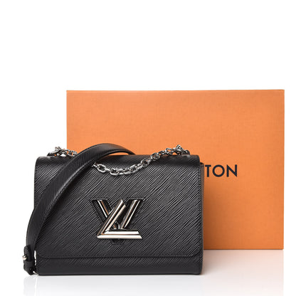 Louis Vuitton Epi Twist Shoulder Bag MM Black 9 of 9