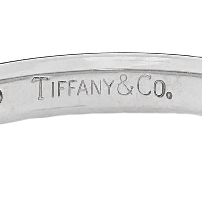 Tiffany Platinum Diamond Elsa Peretti Band Ring 49 5 5 of 5