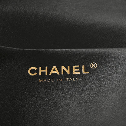 Chanel Tweed Mixed Fibers Leopard Print Souplissimo Maxi Flap Brown Black White 6 of 10