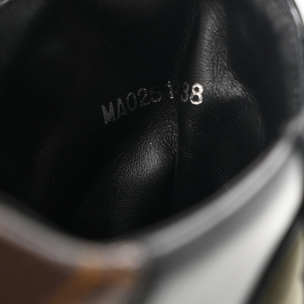 Nylon Embroidered Monogram Suede Laureate Platform Desert Boots 38 Kaki