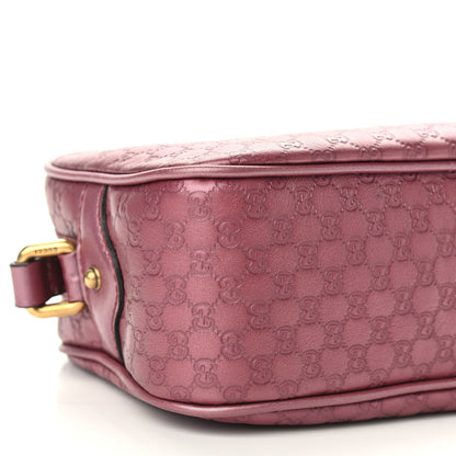 Gucci Metallic Soft Microguccissima Sunshine Disco Crossbody Bag Vintage Rose 10 of 11