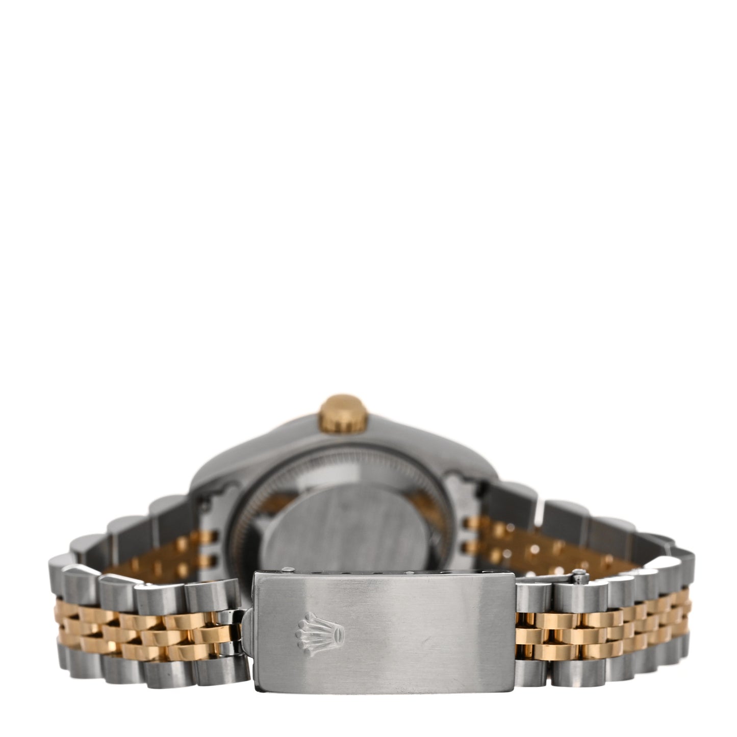 Stainless Steel 18K Yellow Gold Diamond 26mm Oyster Perpetual Datejust Watch Champagne 69173