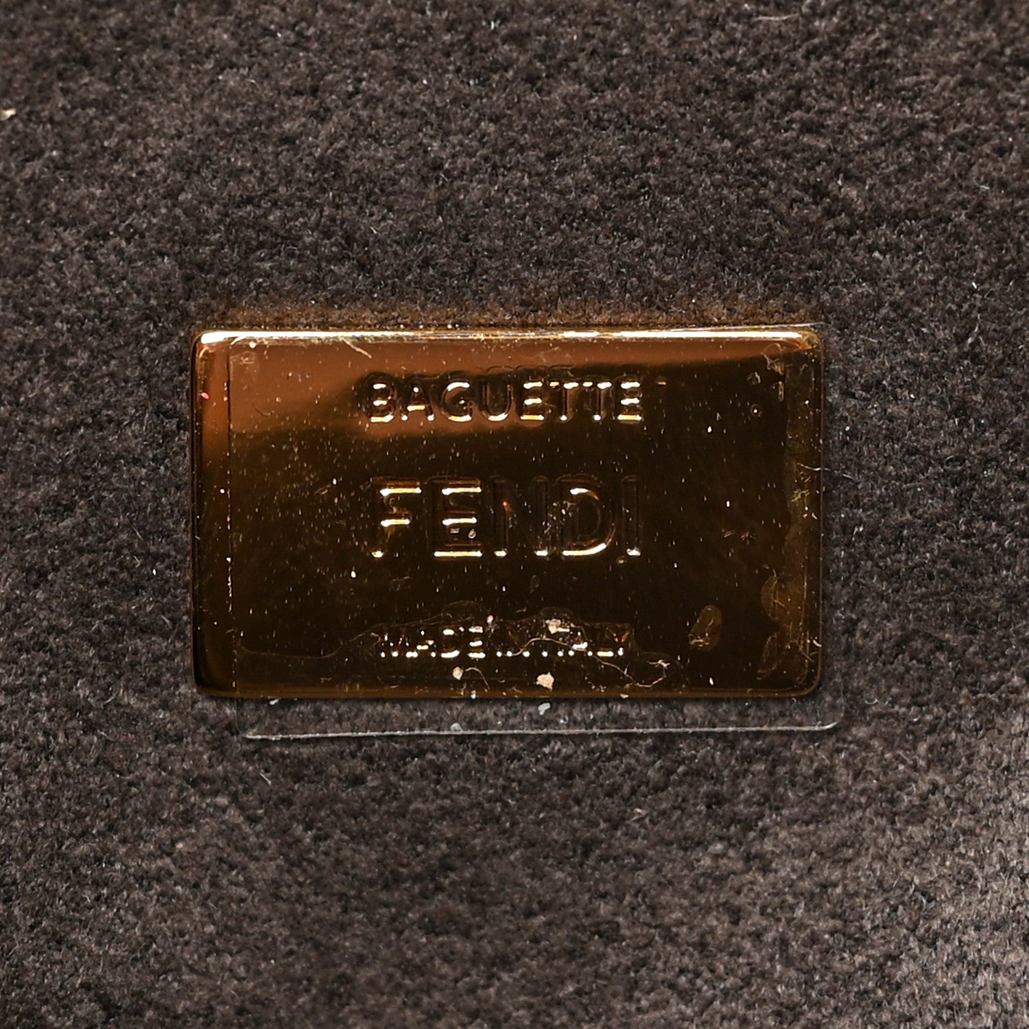 Fendi Nappa Micro Baguette Verde 6 of 8
