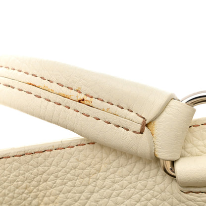 Prada Vitello Daino Shoulder Bag White 19 of 20