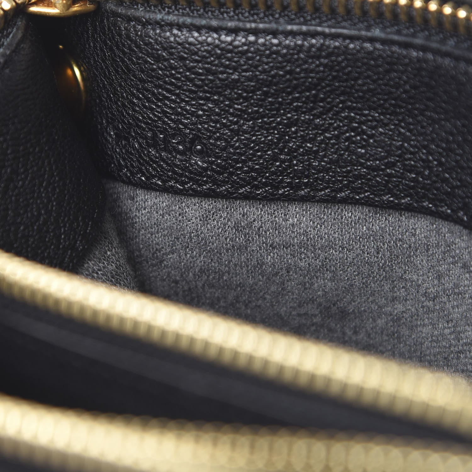 Celine Lambskin Small Trio Crossbody Bag Black 8 of 11