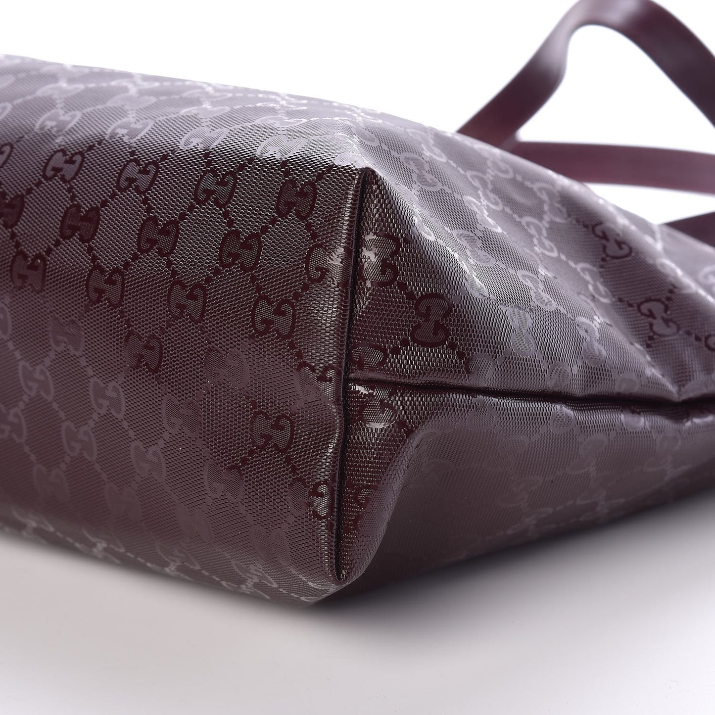 Imprime Monogram Medium Zippered Tote Bordeaux
