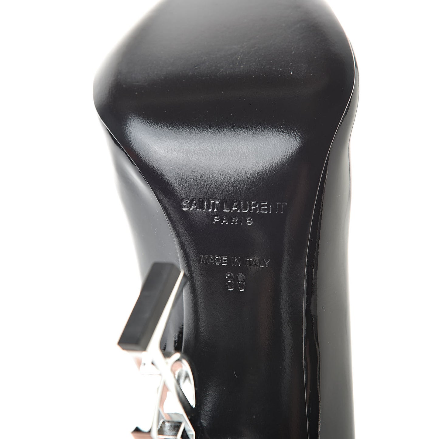 Patent Opyum 110 Pumps 38 Black Silver