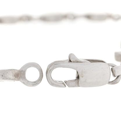 Tiffany Sterling Silver Chain of Heart Bracelet 3 of 4