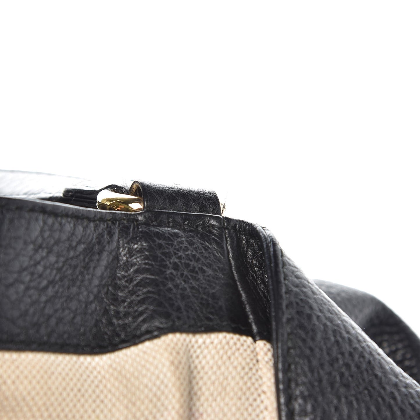 Pebbled Calfskin Medium Soho Shoulder Bag Black