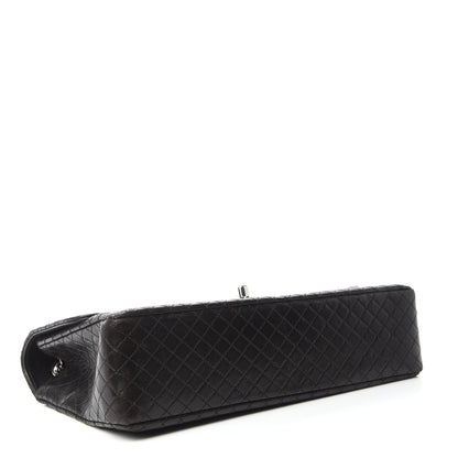 Chanel Lambskin Micro Quilted Medium Single Flap Black 5 of 13