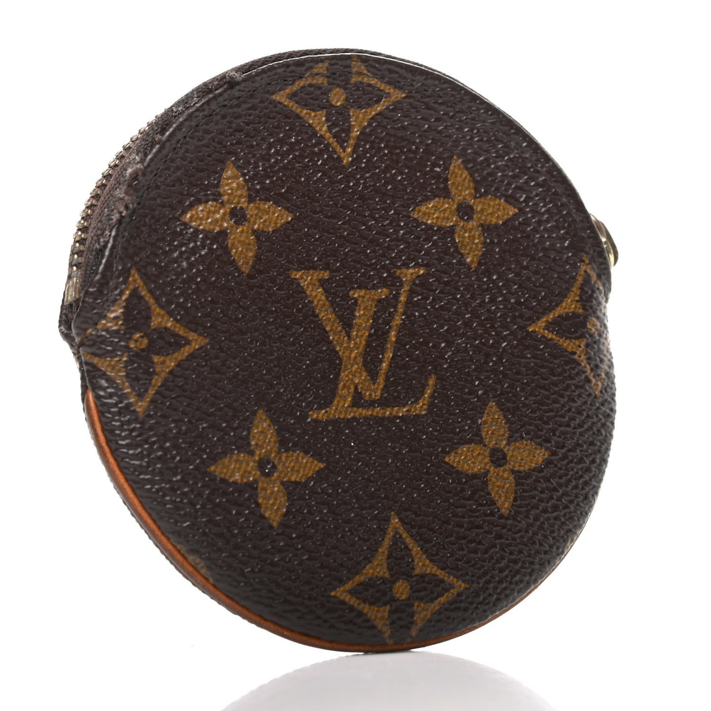 Monogram Round Coin Purse