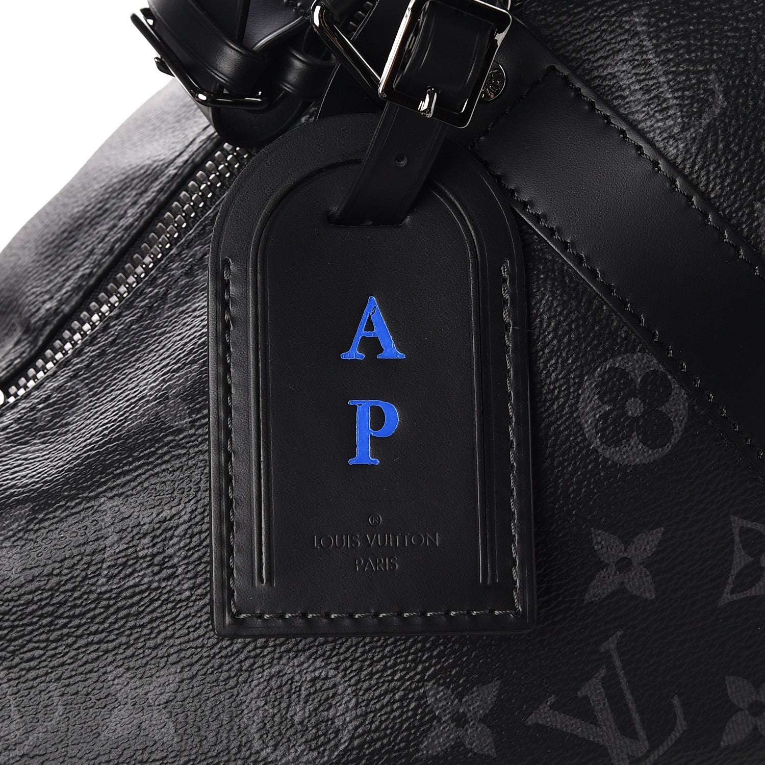 Louis Vuitton Monogram Eclipse Keepall Bandouliere 45 10 of 10