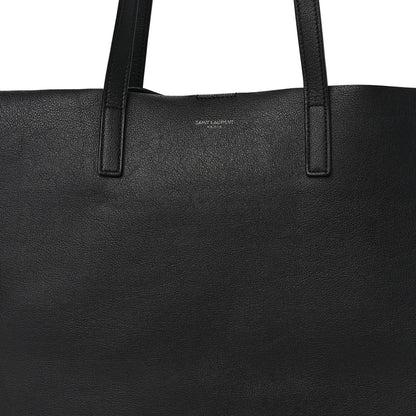 Saint Laurent Calfskin Large Shopping Tote Black 9 of 12