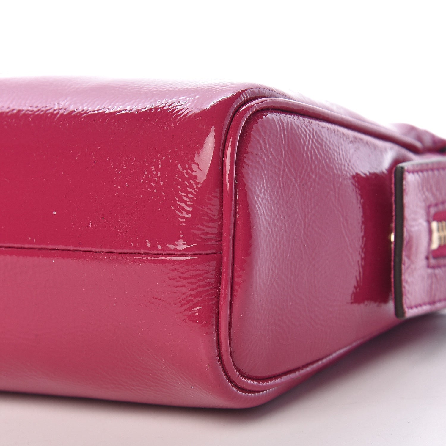 Gucci Soft Patent Soho Cosmetic Case Bright Bougainvillea 9 of 9