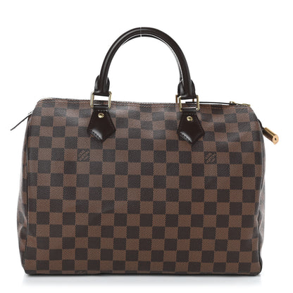 Louis Vuitton Damier Ebene Speedy 30 1 of 13
