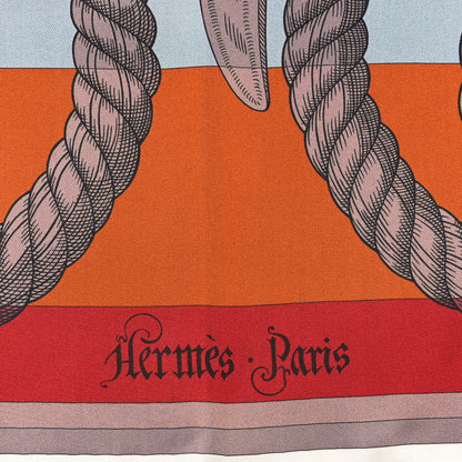 Hermes Silk Double Face Della Cavalleria Finesse Scarf 90 2 of 3