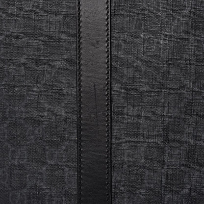 Gucci GG Supreme Monogram Tote Black Grey 10 of 15