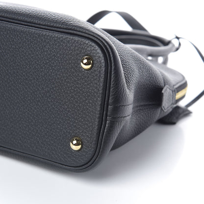 Hermes Taurillon Clemence Bolide 31 Black 9 of 9