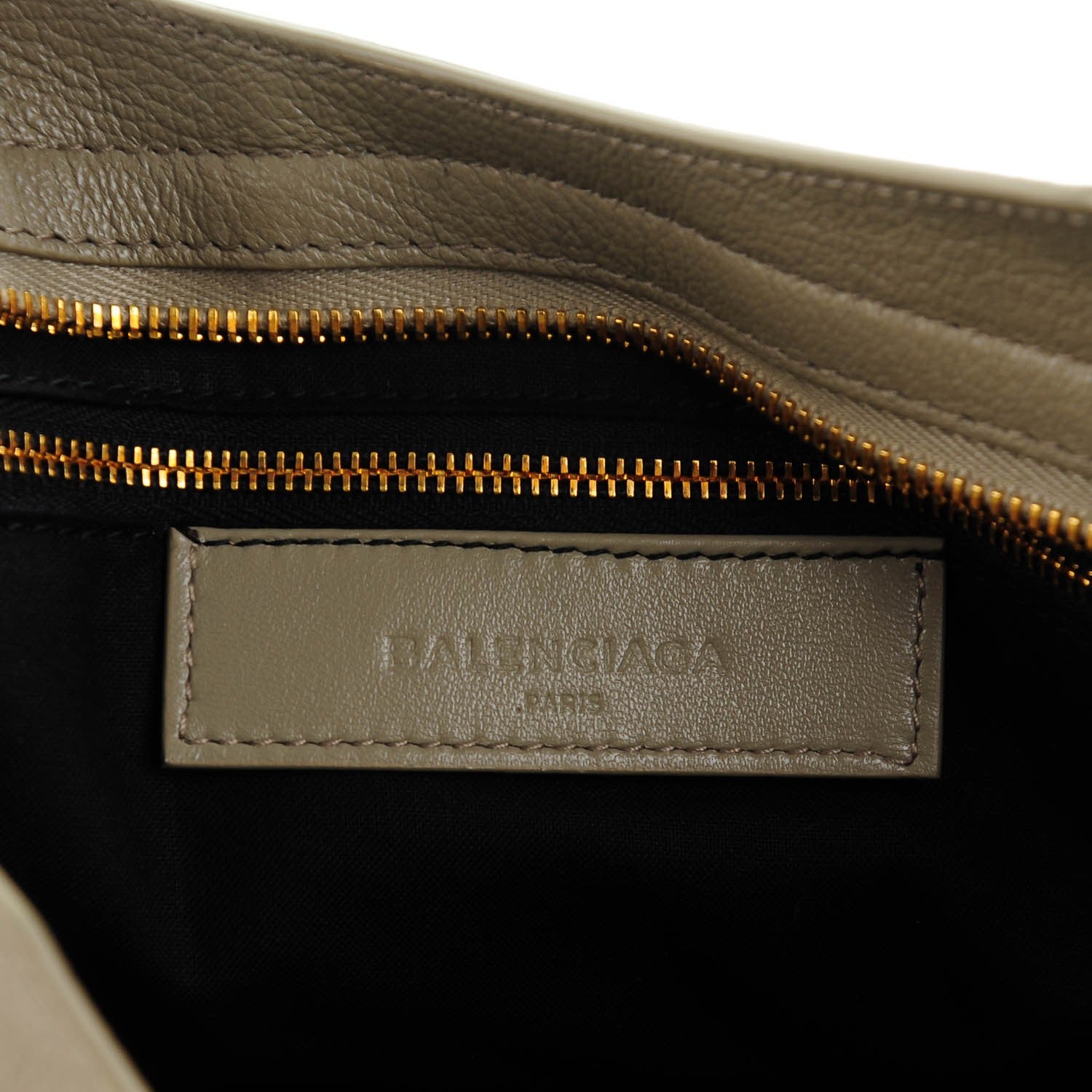 Balenciaga Chevre Gold Metallic Edge Hardware City Beige Liege 6 of 7