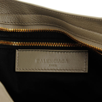 Balenciaga Chevre Gold Metallic Edge Hardware City Beige Liege 6 of 7