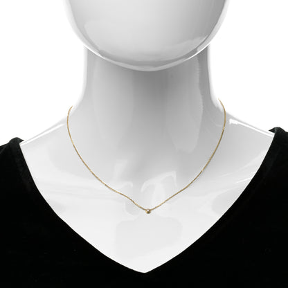 Cartier 18K Yellow Gold Diamond XS D'Amour Pendant Necklace 2 of 6