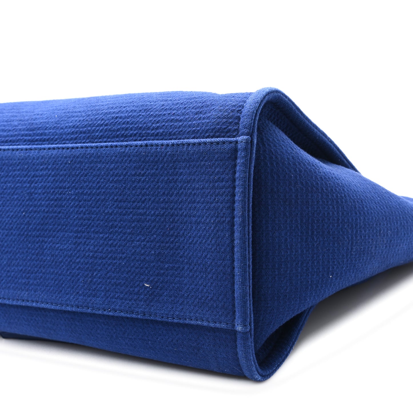 Mixed Fibers Medium Deauville Tote Blue