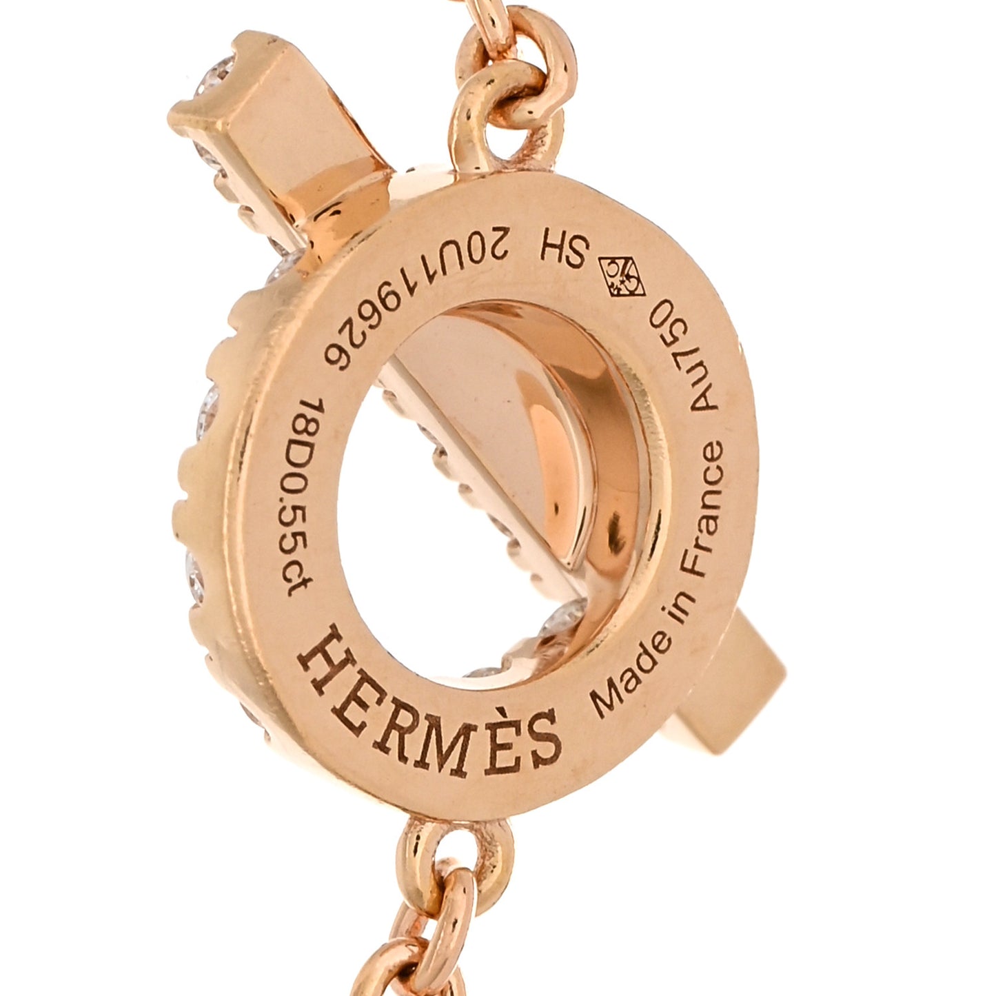 18K Rose Gold Diamond Finesse Bracelet SH